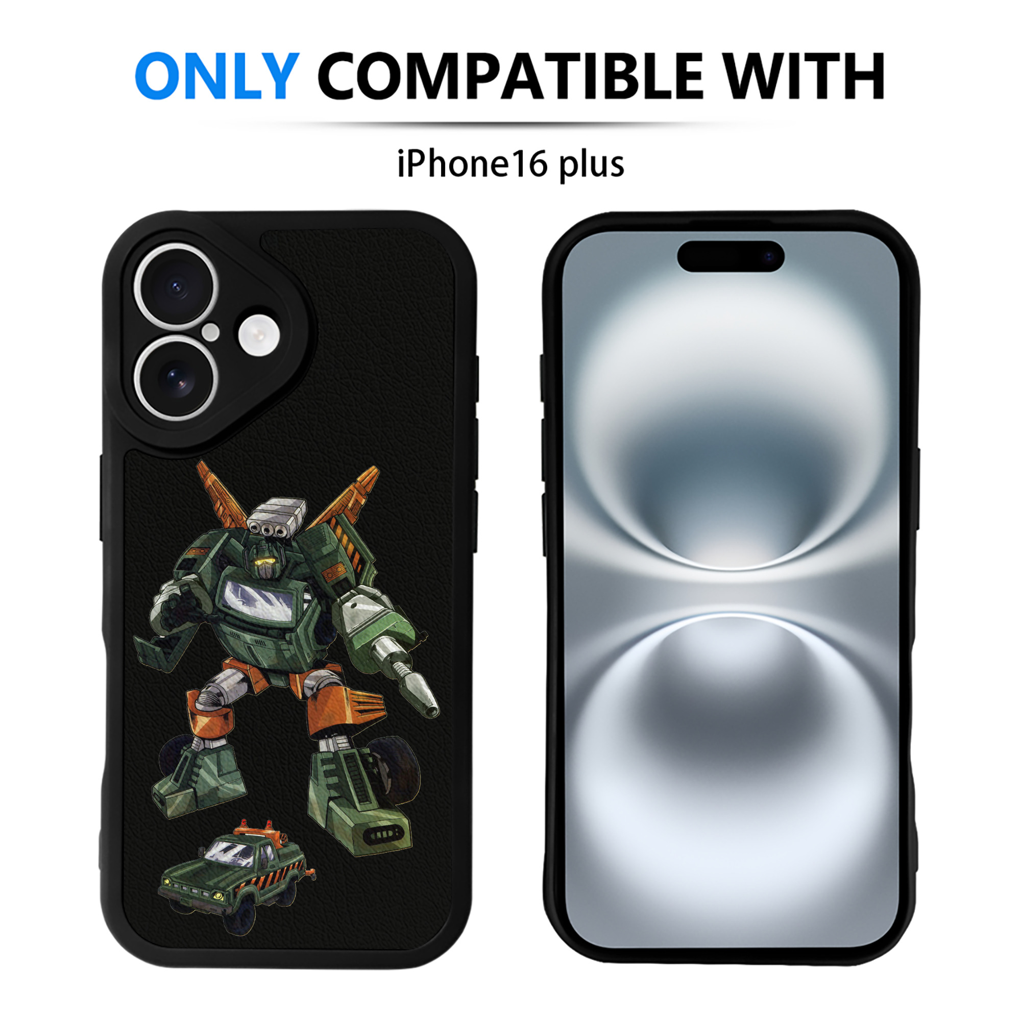 （画像用）  【iPhone 16シリーズ対応】シリコンスマホケース（レザー調） 材質：シリコン